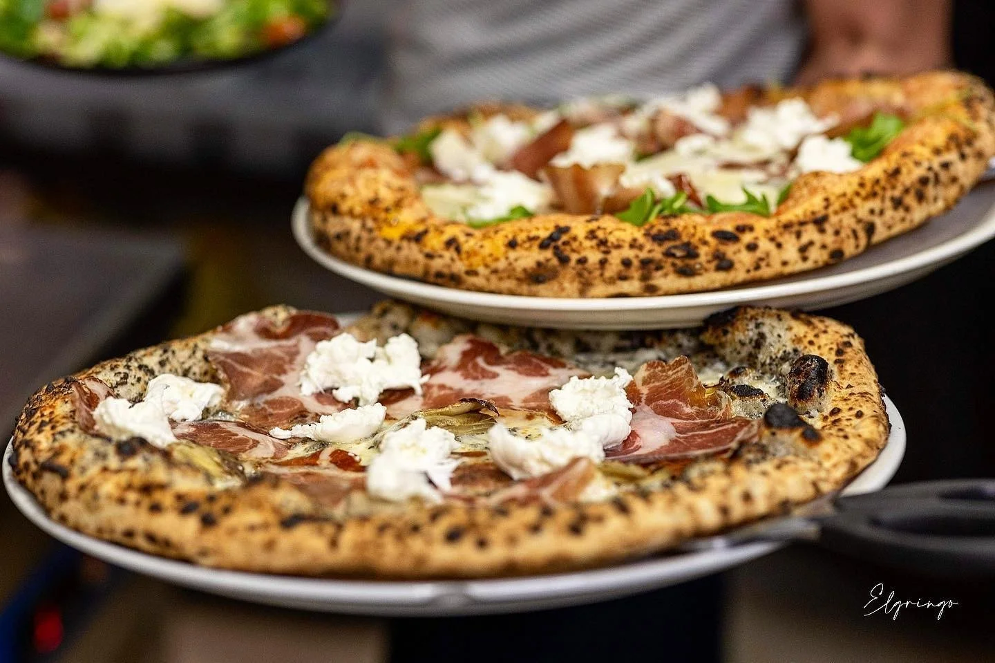 Pizza from L'Improviste pizzeria